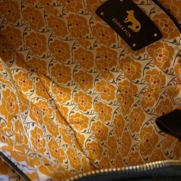 Emma Fox | Leopard Print Dressage Frame Bag White Leather Hobo Satchel Bag - Picture 5 of 5